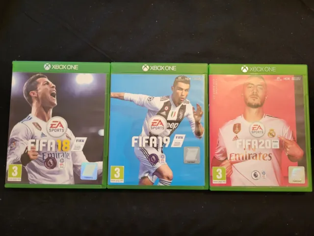 FIFA 18,19 UND 20 FÜR XBOX ONE. Preis ist für alle 3