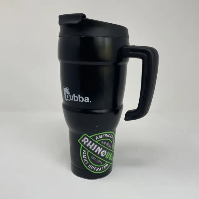 Bubba Classic 34oz Black Foam Durable Dual-Walled Insulated Desk/Travel Mug NEW