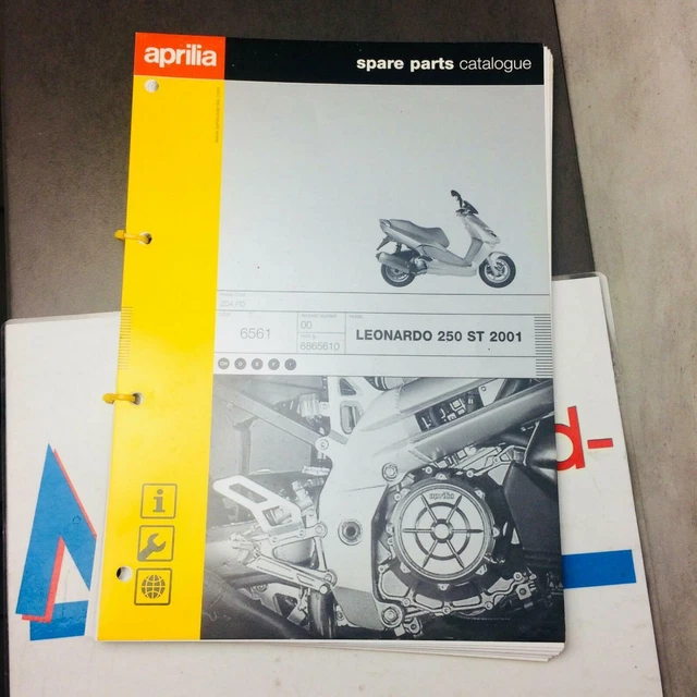 Manuel D'atelier Aprilia Leonardo 125/150/250 - Original - Multilingue