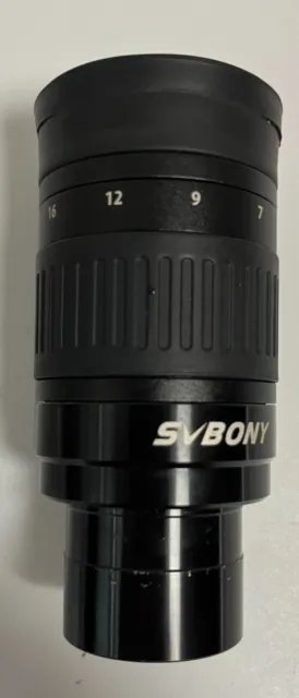 Lente zoom telescópico zoom SVBONY SV135 1,25"" 7-21 mm totalmente multicapa