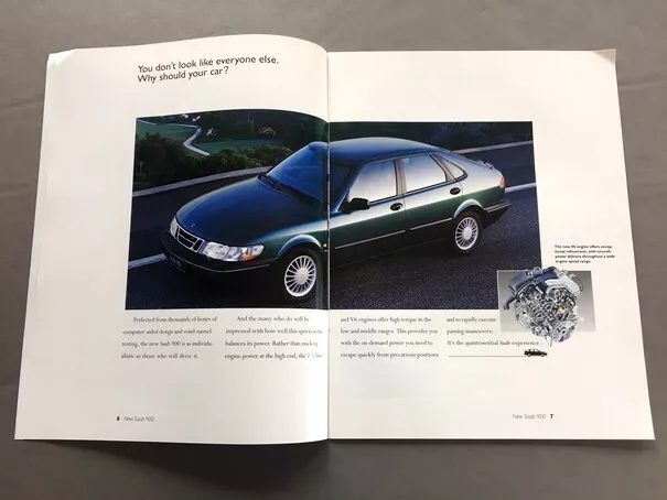 1994 SAAB 24-page Car Sales Brochure Catalog - 900 9000 9000CDE Convertible 2