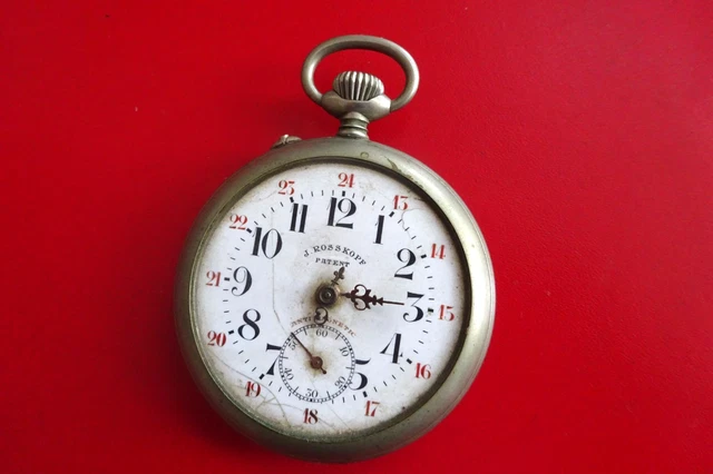1 VERRE MONTRE POCHE GOUSSET DIAMETRE 36.1 mm