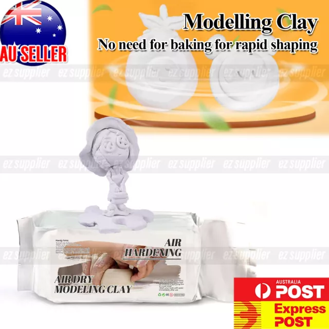 Terracotta Air Hardening Modelling Clay 500g Product Demo 