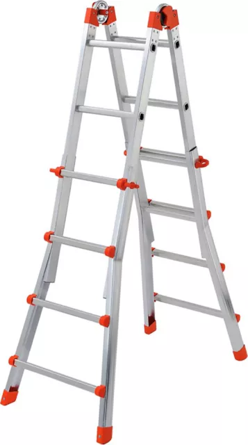 Gierre Scala Multiuso Peppina 4+4 Gradini Cm 377 AL002 (10+1)