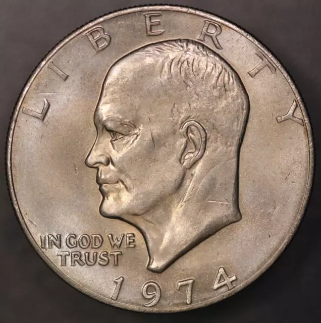 1974Eisenhower Dollar- Fresh From An Original Collection! Lot 5766