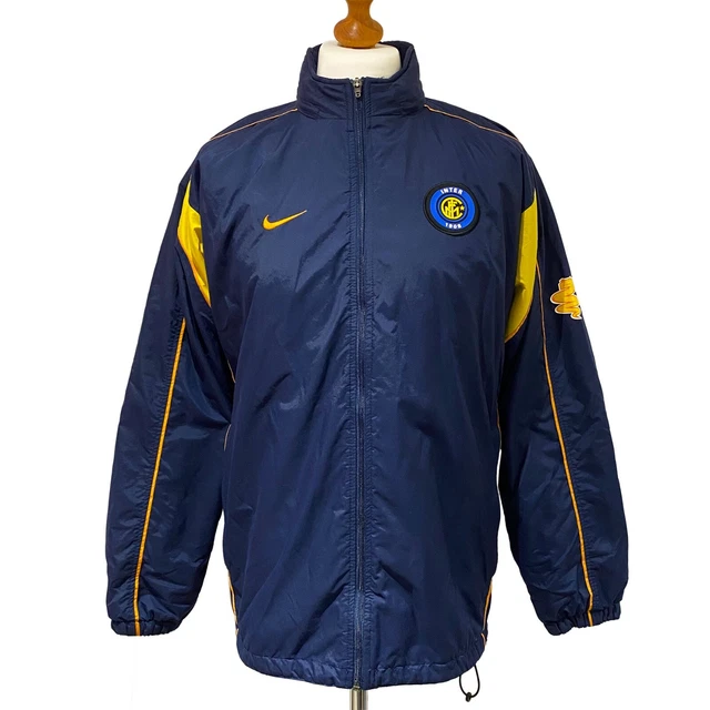 Inter Milan 2001/02 Nike Coat Jacket (M) Football Vintage 2000s Italy