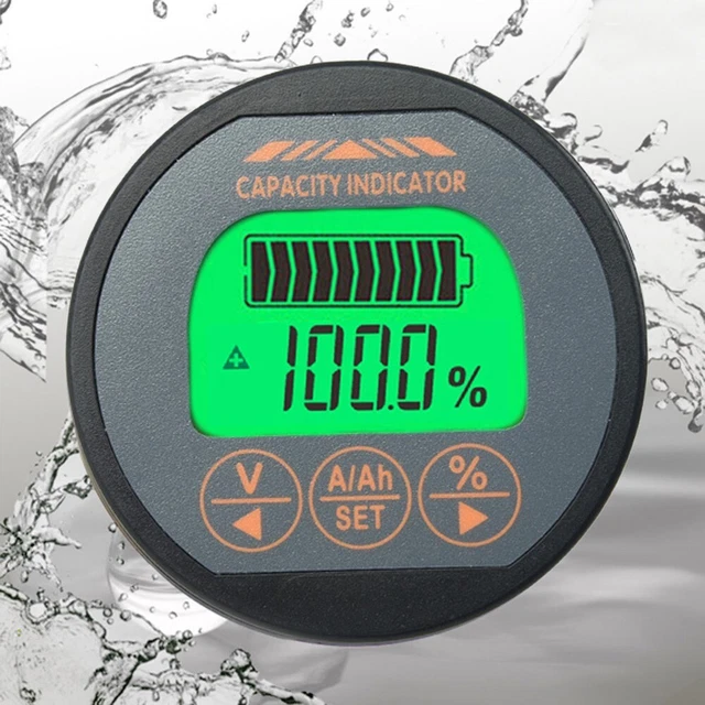 Volt Batteria Monitor Ampere Capacità Tester Ammeter Equipment Ricambio Durable
