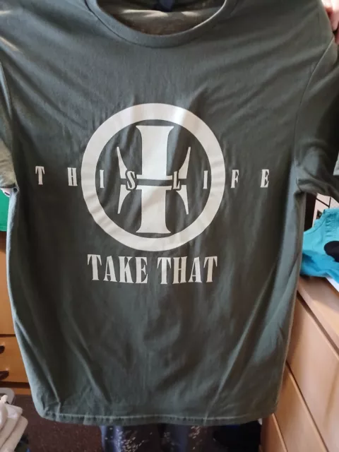 Take That This Life 2024 Tour T Shirt X Large Dark Blue