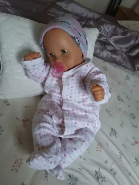 22 Ins Baby Girl Doll. Famosa Bigger than annabell doll.