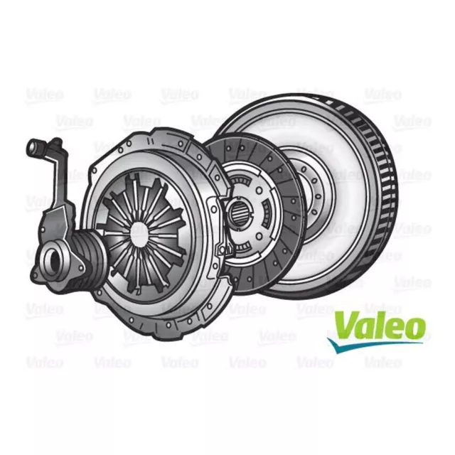 Valeo 845168 Kit d'embrayage Kit4P avec CSC pour Opel Astra Corsa Meriva