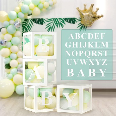 Blu Vordas Baby Shower Party Favors Set di Decorazioni,Perfetto per Decorazioni Baby Shower 