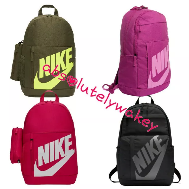 Nike Elemental 21 L Backpack School Travel Rucksack Gym Bag Sports Casual