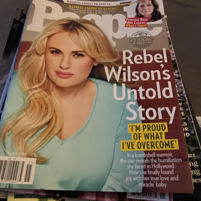 PEOPLE MAGAZINE APRIL 8, 2024 Rebel Wilson’s Untold Story,Kate has ...