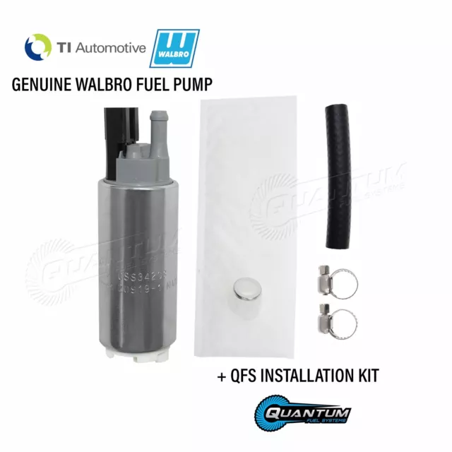 Walbro/Ti Carburant Pompe 255LPH + Qfs Kit pour Acura Integra Rsx Honda Crv