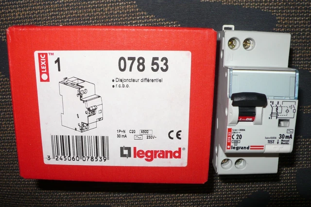 Interrupteur Différentiel Magnétothermique Triphasé 32A Type A - RCBO 3P+N 6kA 30mA Courbe C 380V