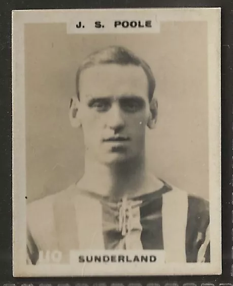 Pinnace Football-Photo Back-#0110- Sunderland (No Credit) - J. S. Poole