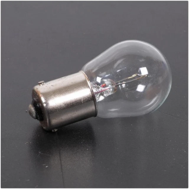 10 Ampoules 6V 6W Culot G14 à Vis E10 - Pour Mobylette, Cyclo, Blanc