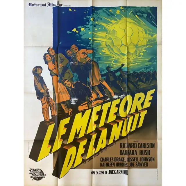 LE METEORE DE LA NUIT Affiche de film  - 120x160 cm. - 1953 - Jack Arnold