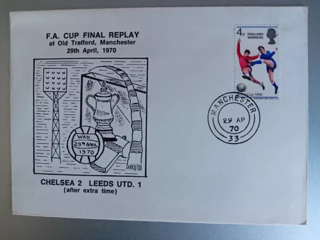 Special Envelope Chelsea v Leeds United FA Cup Final Replay 29th April 1970