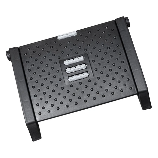Taburete de plástico Abs taburete de manicura ducha afeitado reposapiés negro
