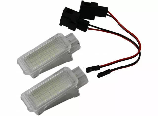 2x18 LED SMD Fußraumbeleuchtung Einstiegsleuchte Innenraumleuchte für SKODA A564