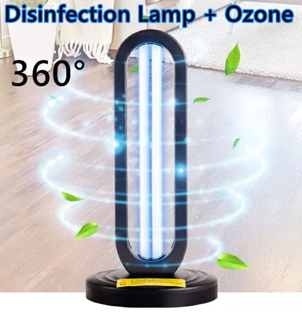 Large UVC UV Light Ozone Sterilize Germicidal Lamp Home Disinfection
