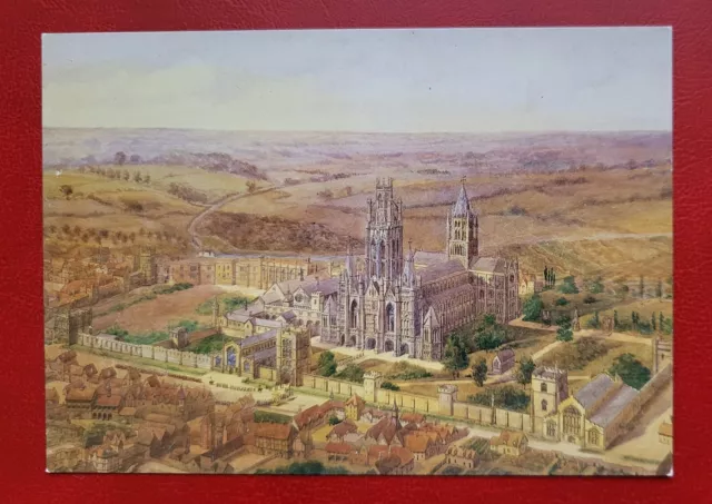 Postcard Unused The Abbey of St Edmundsbury