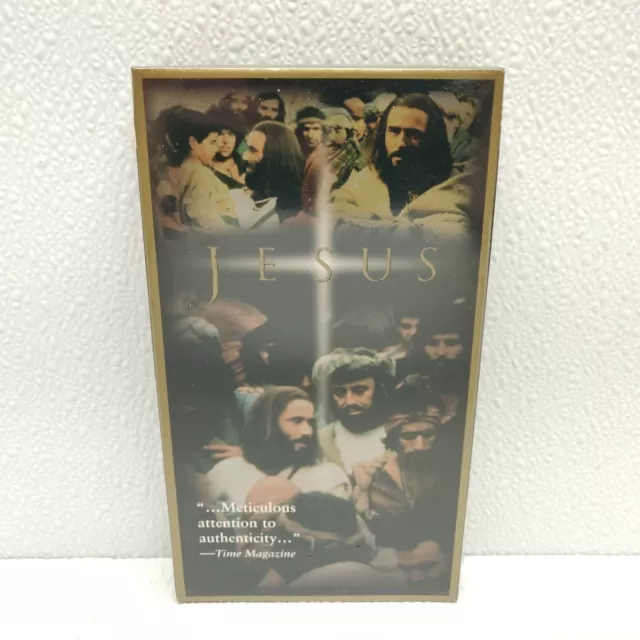 JESUS- VHS VIDEO Tape Movie Starring Brian Deacon NEW SEALED 1979 Film ...