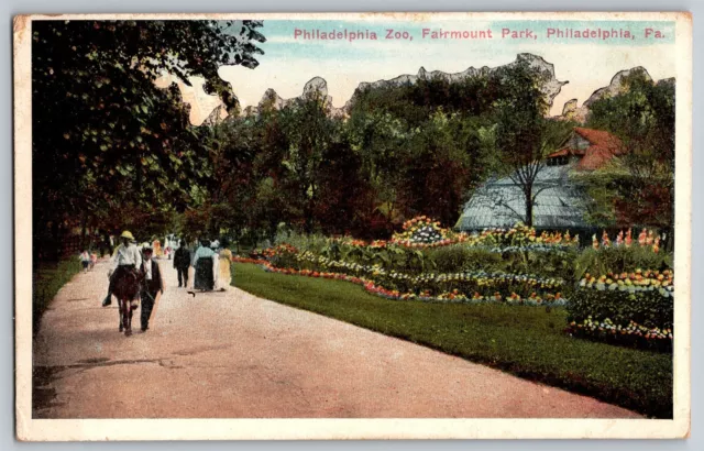 Philadelphia, Pennsylvania - Philadelphia Zoo, Fairmount Park - Vintage Postcard