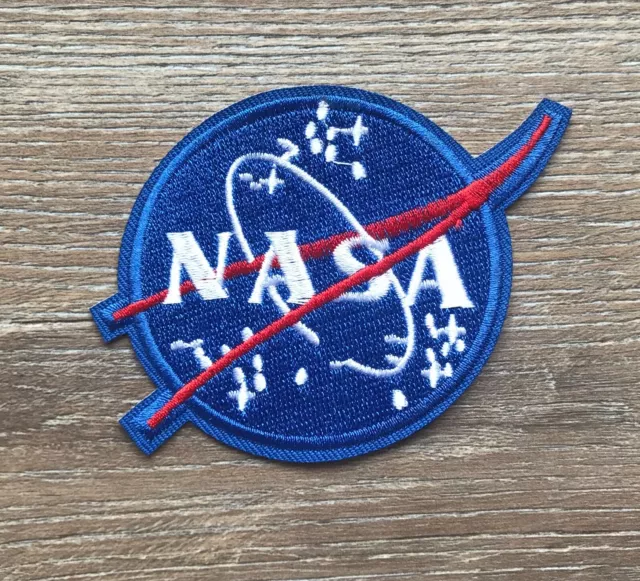 NASA Logo PATCH Aufnäher Weltraum Alien Ufo Rakete Forschung Space