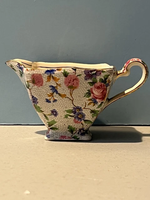 Royal Winton Old Cottage Chintz Creamer Circa 1930s Pre 1960 Vintage