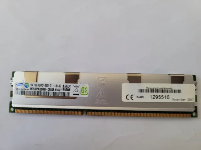 SAMSUNG 16GB 4Rx4 PC3-8500R SERVER MEMORY MODULE