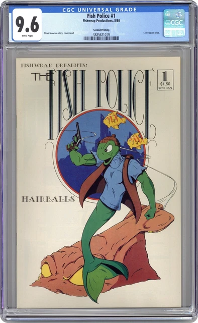 Fish Police 1REP CGC 9.6 1986 3885621019
