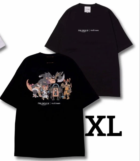 FINAL FANTASY XIV T-shirt XL Black VAULTROOM VR x FFXIV