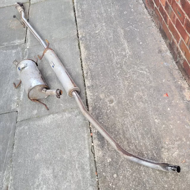 Vauxhall Corsa C Z10xe 1.0 12v Full Exhaust System With Backbox