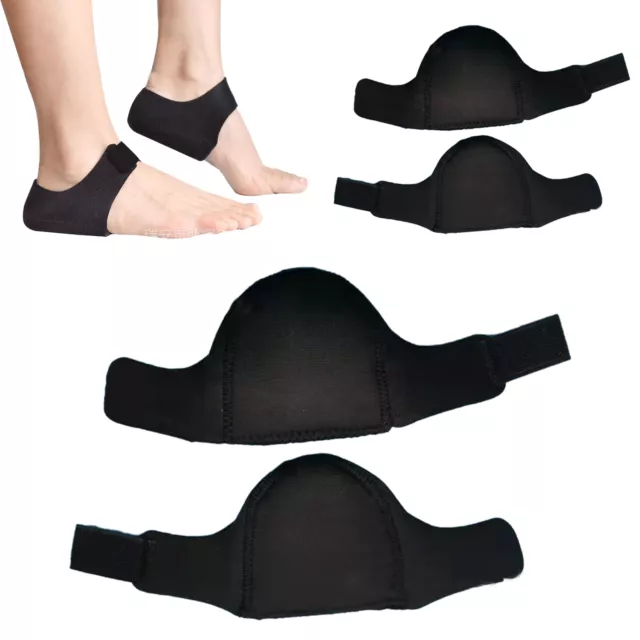 2pairs For Plantar Fasciitis Heel Protector Cushion Pads Silicone Tendonitis