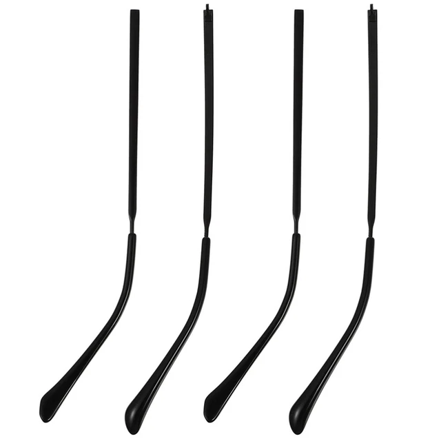 2 pares de lentes de repuesto de brazo para lentes de metal universales brazaletes de repuesto templo