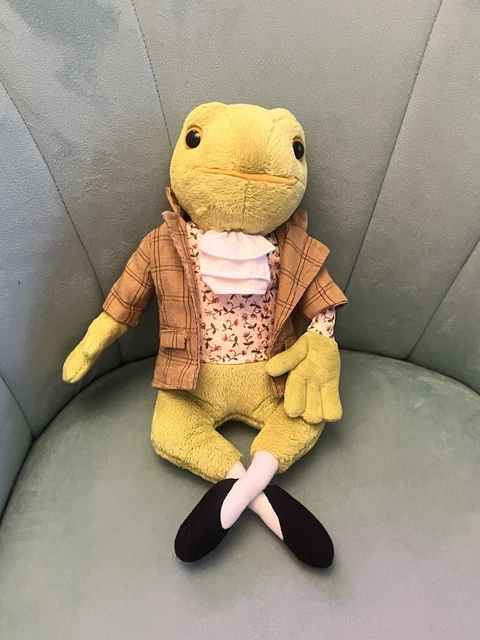 GUND PETER RABBIT Jeremy Fisher Frog Soft Stuffed Toys Plush Beatrix ...