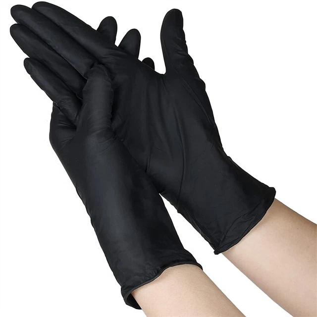 Sterile and Healthy 20 Pack Nitrile Gloves for Home Cleaning and Inspection