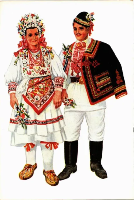 CPA AK Costume National Croate CROATIA (597896)