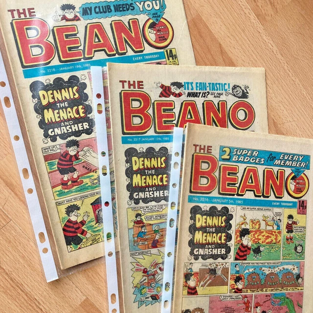 BEANO vintage comic 1985 - choose your date! Birthday Christmas Anniversary Gift