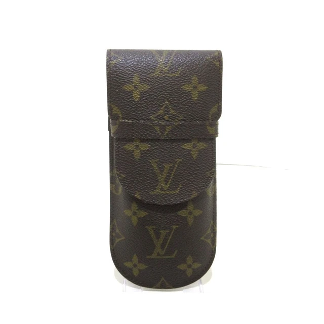 Auth LOUIS VUITTON Etui Lunettes Rabat M62970 Monogram MI0928