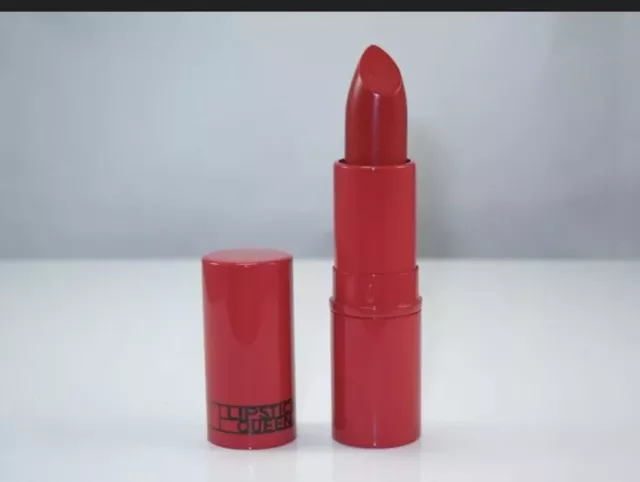 Lipstick Queen ~ EDEN full size NIB bright red with tiny glitter flecks