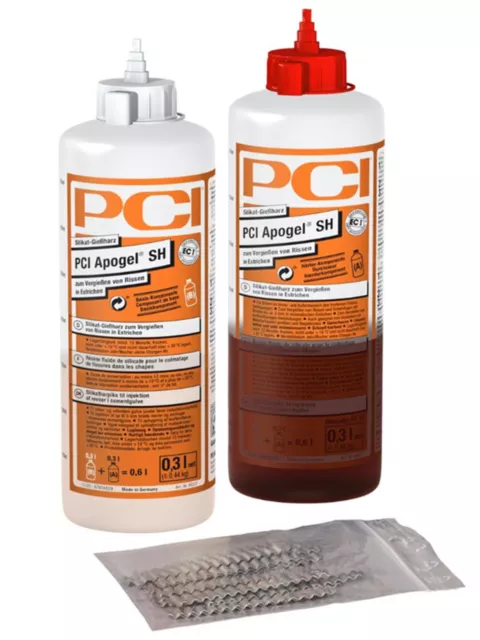 PCI Apogel SH 0,6 L resina fusa silicati resina fusa crepe resine reattive