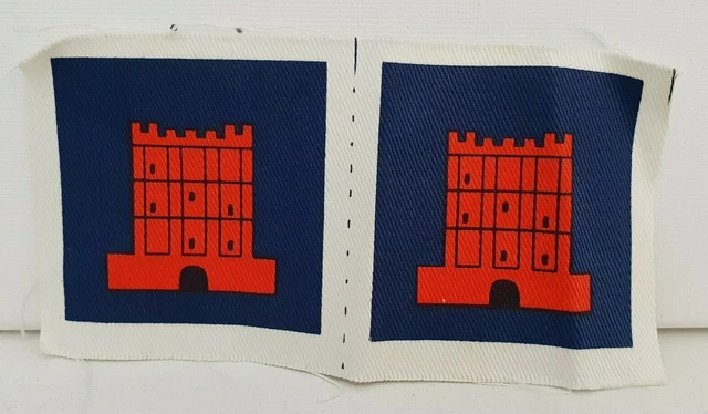 BRITISH ARMY 8TH Infantry Brigade Formation sign shoulder patch uncut ...