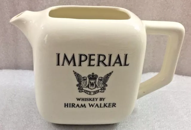 IMPERIAL Whiskey by Hiram Walker pitcher 5.5"H