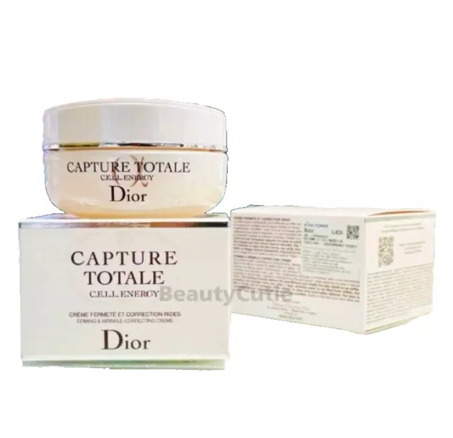 Dior Capture Totale Cell Energy Firming & Wrinkle Correcting Cream 50mL NIB