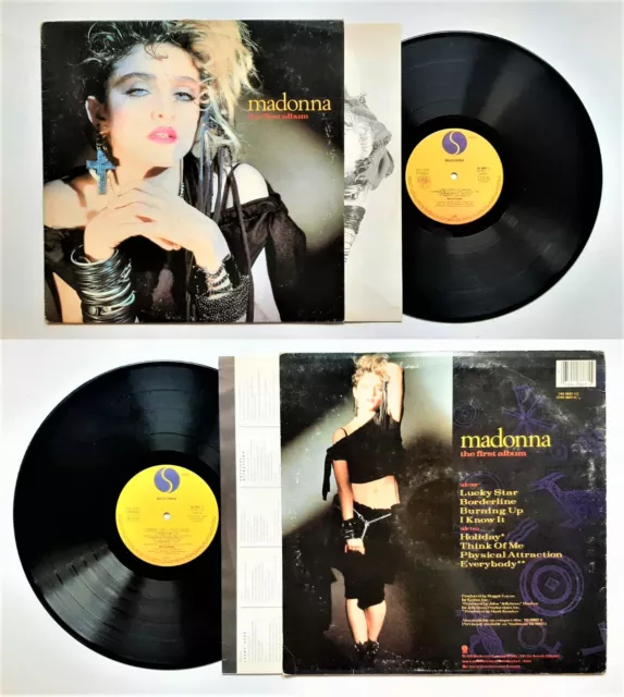 Lp 33 Giri Madonna The First Album Repress Italy 1985 Disco Vinile Vinyl
