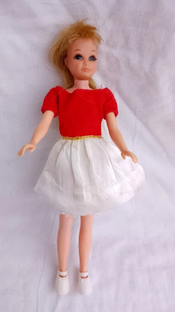 Poupée Barbie Skipper 1967 Spain - Occasion Avec Cheville Gauche Endommagée - Vintage