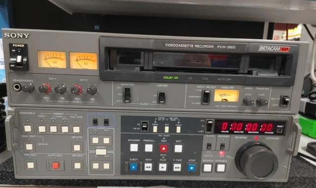 ★【中古/動作品 】★ SONY BETACAM SP PVW-2800 Sony-PVW-2800-Betacam-Editing-
